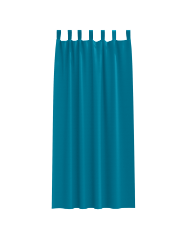 Tende Blackout con Anelli 2 pcs Turchese 260 x 140 cm