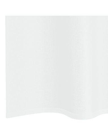 Tenda in Velo con tende 2 pcs Bianco 175 x 140 cm Poliestere