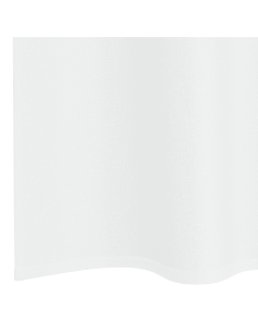 Tenda in Velo con tende 2 pcs Bianco 245 x 140 cm Poliestere 2