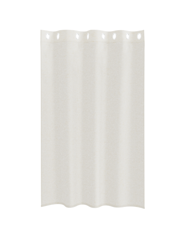 Tenda in Velo con tende 2 pcs Crema 175 x 140 cm Poliestere