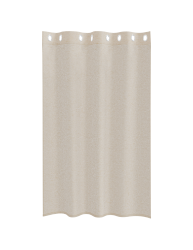 Tenda in Velo con tende 2 pcs Sabbia 175 x 140 cm Poliestere