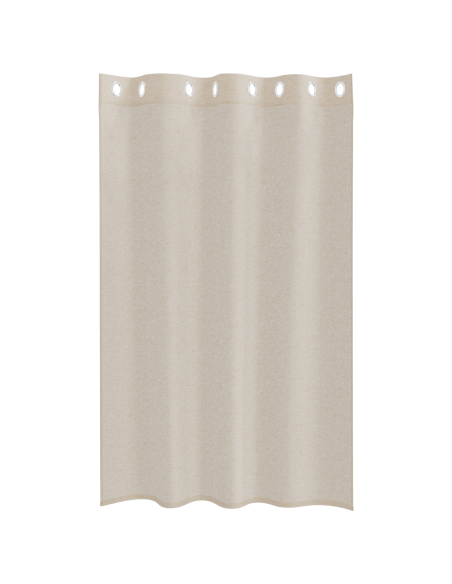 Tende con tende 2 pcs Sabbia 140 x 175 cm Poliestere