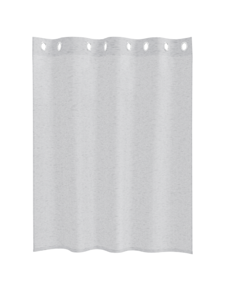 Tende con tende 2 pcs Grigio chiaro 140 x 140 cm Poliestere