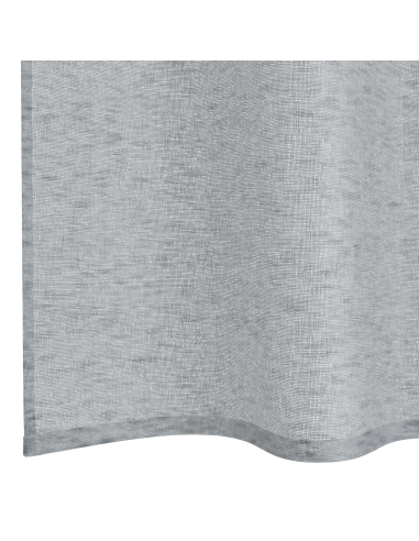 Tenda in Velo 2 pcs Grigio scuro 245 x 140 cm Poliestere