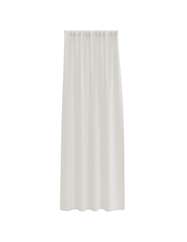 Tenda in Velo con tende 2 pcs Crema 245 x 140 cm Poliestere