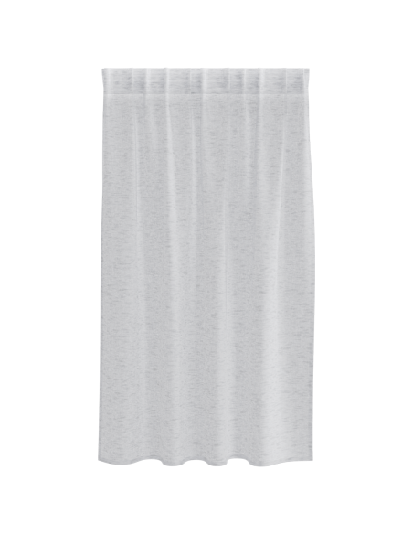 Tende con tende 2 pcs Grigio chiaro 140 x 140 cm Poliestere