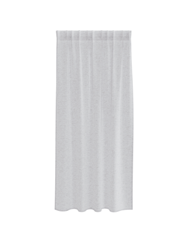 Tenda in Velo 2 pcs Grigio chiaro 175 x 140 cm Poliestere