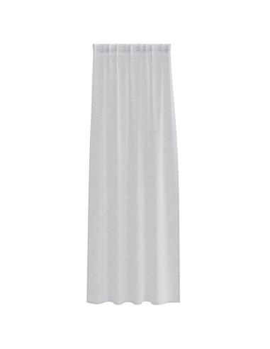 Tenda in Velo 2 pcs Grigio chiaro 245 x 140 cm Poliestere