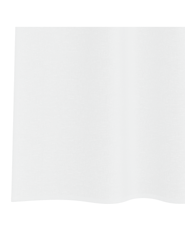 Tenda in Velo con tende 2 pcs Bianco 225 x 140 cm Poliestere