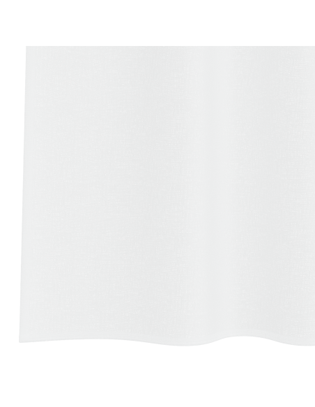 Tende con tende 2 pcs Bianco 140 x 245 cm Poliestere