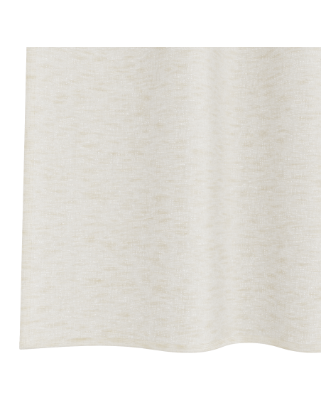 Tende con tende 2 pcs Crema 140 x 225 cm Poliestere