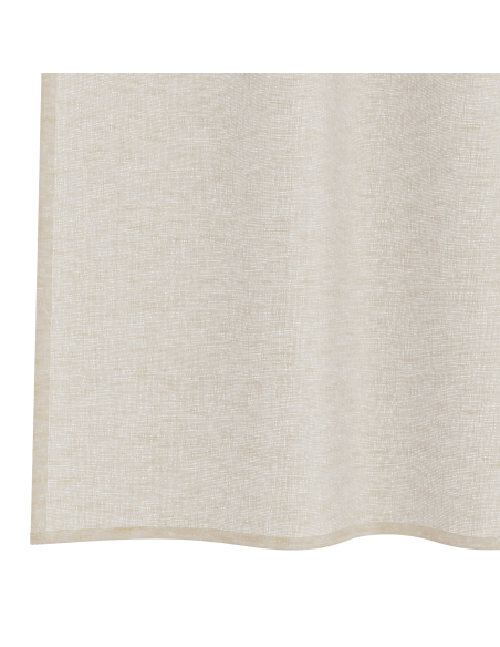 Tenda in Velo con tende 2 pcs Sabbia 225 x 140 cm Poliestere