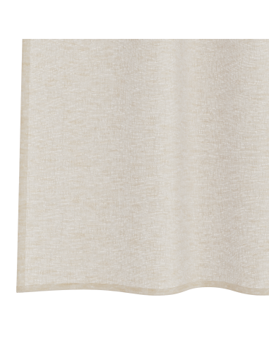 Tenda in Velo con tende 2 pcs Sabbia 260 x 140 cm Poliestere