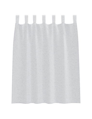 Tenda in Velo 2 pcs Grigio chiaro 140 x 140 cm Poliestere