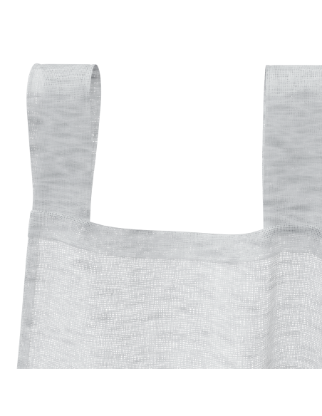 Tende con tende 2 pcs Grigio chiaro 140 x 260 cm Poliestere