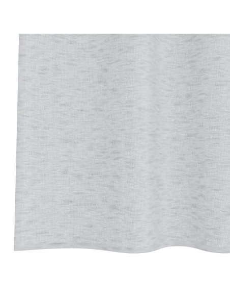 Tende con tende 2 pcs Grigio chiaro 140 x 260 cm Poliestere