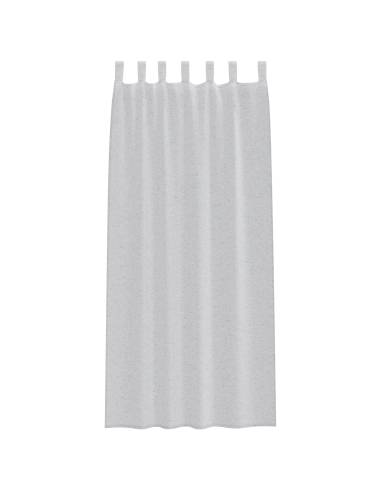 Tenda in Velo 2 pcs Grigio chiaro 260 x 140 cm Poliestere