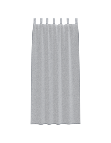 Tenda in Velo 2 pcs Grigio scuro 225 x 140 cm Poliestere