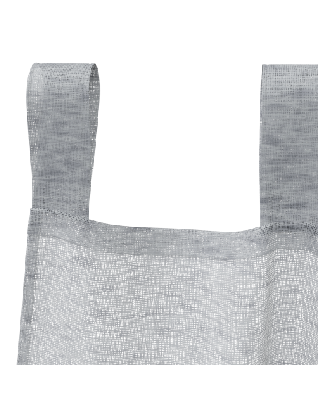 Tende con tende 2 pcs Grigio scuro 140 x 245 cm Poliestere