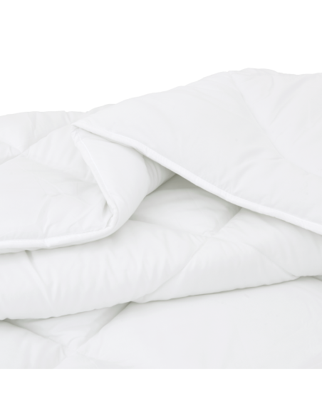 Trapunte & Duvet Bianco 140 x 200 cm Microfibra
