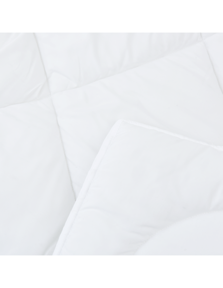 Trapunte & Duvet Bianco 260 x 220 cm Microfibra