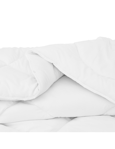 Trapunte & Duvet Bianco 140 x 200 cm Microfibra