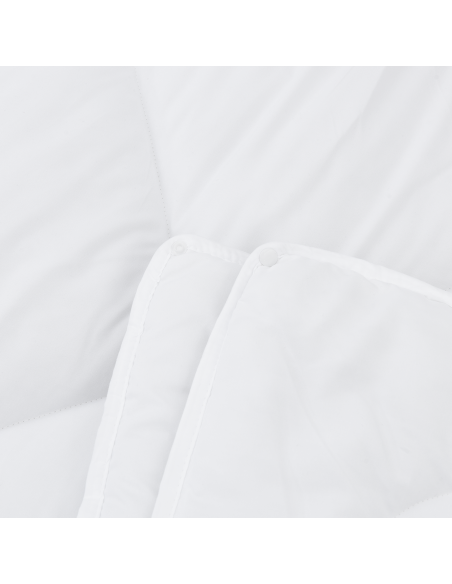 Duvet 2-in-1 Bianco 140 x 200 cm Poliestere