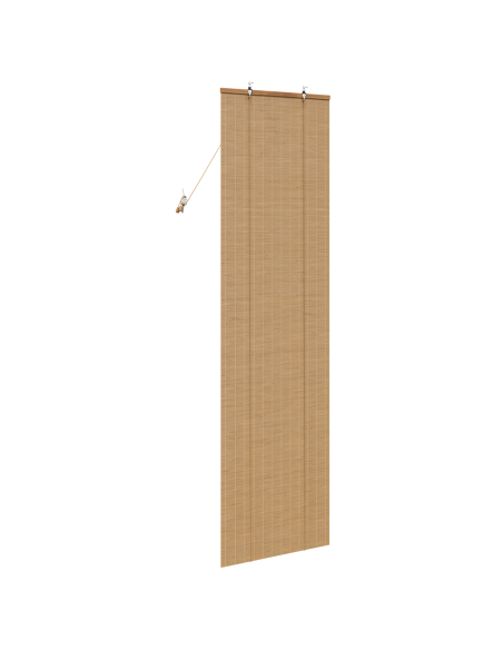 Tende e Tapparelle per Finestre Marrone Chiaro 60 x 220 cm