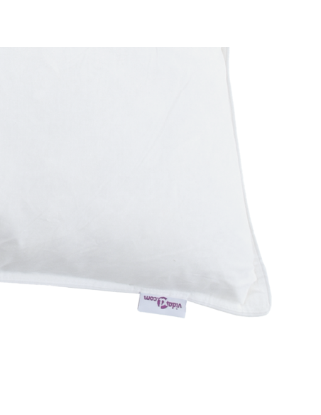 Cuscino con cuscino 2 pcs Bianco 30 x 50 cm Piuma