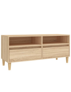 Mobile TV Rovere Sonoma 100x34,5x44,5 cm in Legno Multistrato