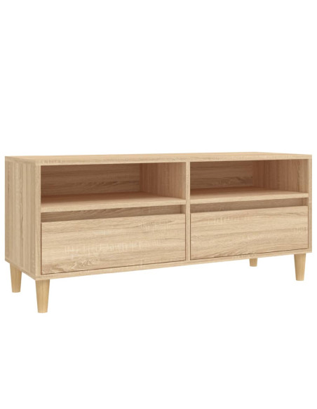 Mobile TV Rovere Sonoma 100x34,5x44,5 cm in Legno Multistrato