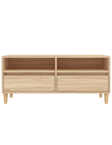 Mobile TV Rovere Sonoma 100x34,5x44,5 cm in Legno Multistrato