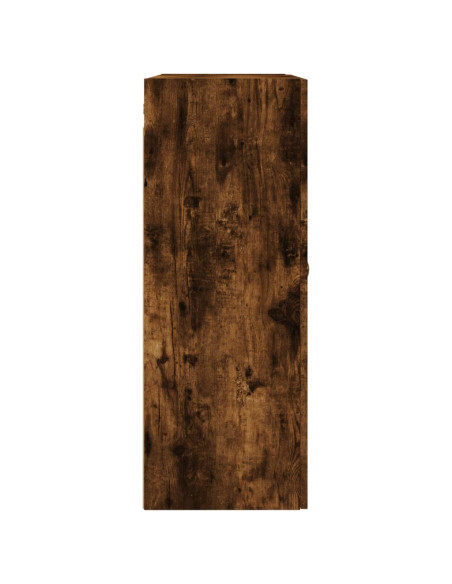 Mobili a Parete 2 pz Rovere Fumo 69,5x34x90 cm
