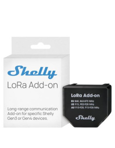 SHELLY LORA ADD-ON § MODULO ADD-ON VIA RADIO CONNESSIONE 5KM
