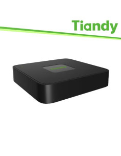 Tiandy NVR 5 Canali, 4 Porte PoE, 60/40Mbps, regist. fino a 5MP - TC-R3105