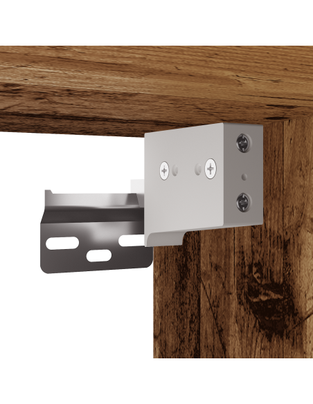 Mobile per scarpe con lo scaffale Legno Antico 103 x 30 x 67 cm