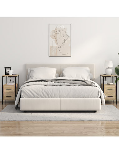 Armadio da Notte con cassetto Rovere Sonoma 30 x 48 x 61 cm