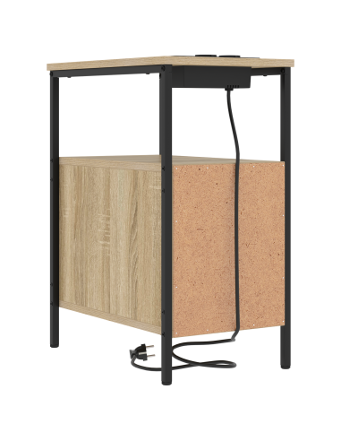 Armadio da Notte 2 pcs Rovere Sonoma 30 x 48 x 61 cm