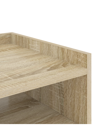 Armadio da Notte con lo scaffale Rovere Sonoma 40 x 40 x 61 cm