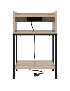 Armadio da Notte 2 pcs Rovere Sonoma 40 x 40 x 61 cm