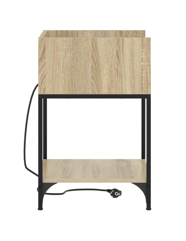 Armadio da Notte 2 pcs Rovere Sonoma 40 x 40 x 61 cm