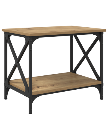 Tavolo laterale Rovere artigianale 55 x 38 x 45 cm