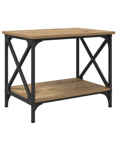 Tavolo laterale Rovere artigianale 55 x 38 x 45 cm