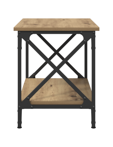 Tavolo laterale Rovere artigianale 55 x 38 x 45 cm