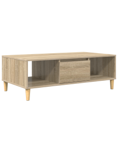 Tavolino da salotto Rovere Sonoma 102 x 55 x 35 cm 2