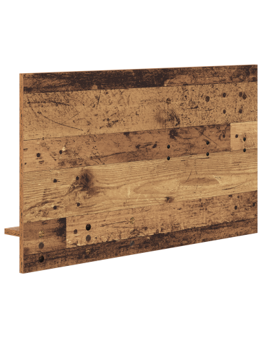 Appendiabiti a muro con specchio Legno vecchio 90 x 10 x 50 cm