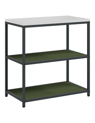 Stoccaggio in cucina Verde oliva 60 x 50 x 92 cm Acciaio