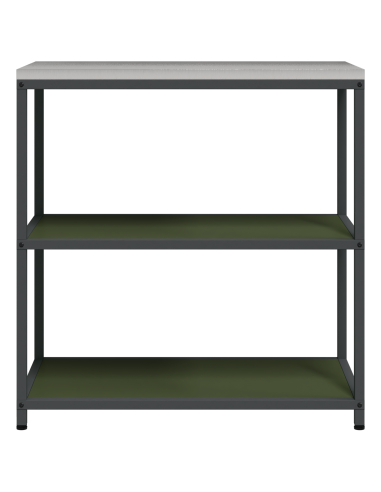 Stoccaggio in cucina Verde oliva 60 x 50 x 92 cm Acciaio