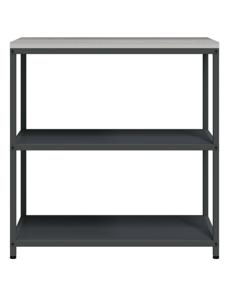 Stoccaggio in cucina Antracite 60 x 50 x 92 cm Acciaio