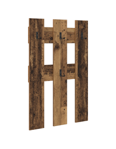Appendiabiti a muro Legno vecchio 65 x 3 x 100 cm 2